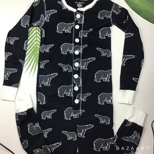 Crazy Cotton Long Johns with Bears Size M,